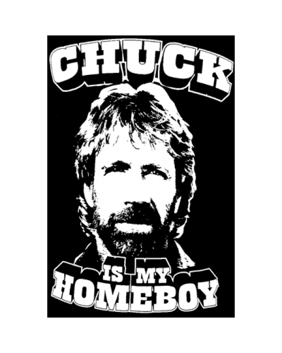 Chuck Is My Homeboy t-shirt