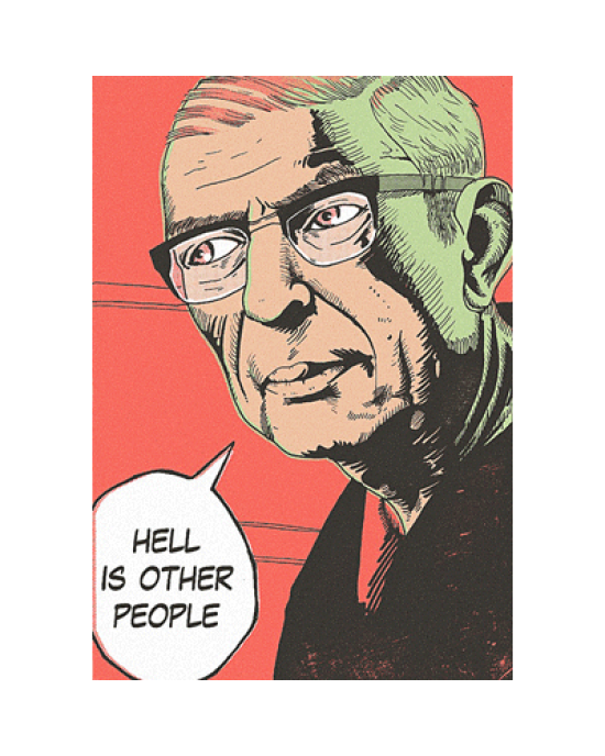 Hell Is Other People t-shirt