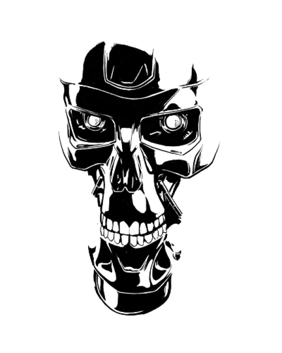 Skull Terminator t-shirt