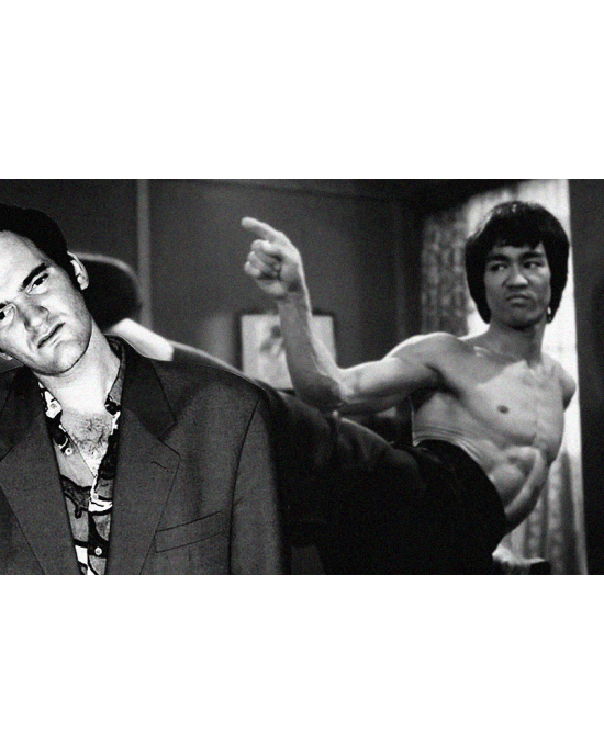 BRUCE LEE Vs TARANTINO t-shirt