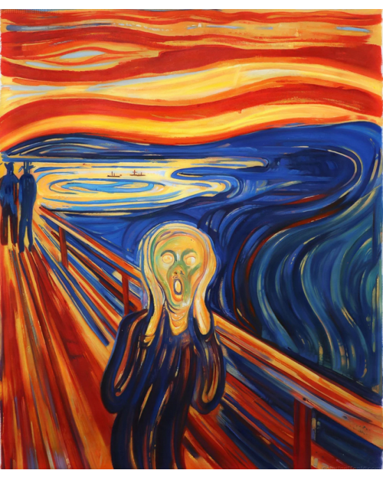 The Scream (of Nature) t-shirt