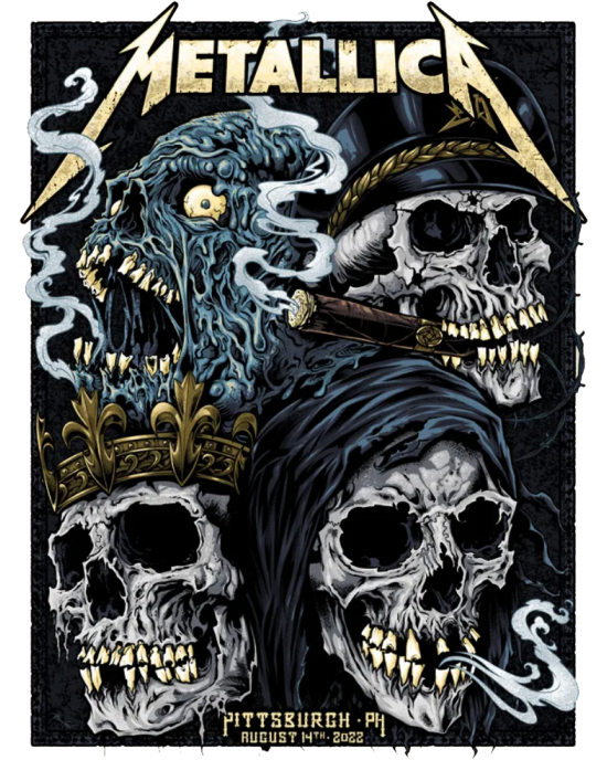 Metallica Pittsburgh t-shirt